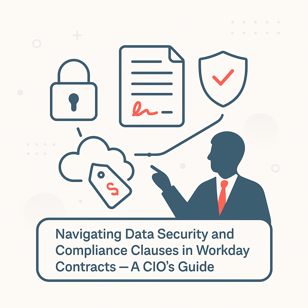 Navigating Data Security and Compliance Clauses in Workday Contracts – A CIO’s Guide